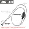 1PC Semi-automatic Aquarium Clean Vacuum Water Change Changer Gravel Aquarium Simple Fish Tank Vacuum Siphon Pump Cleaner