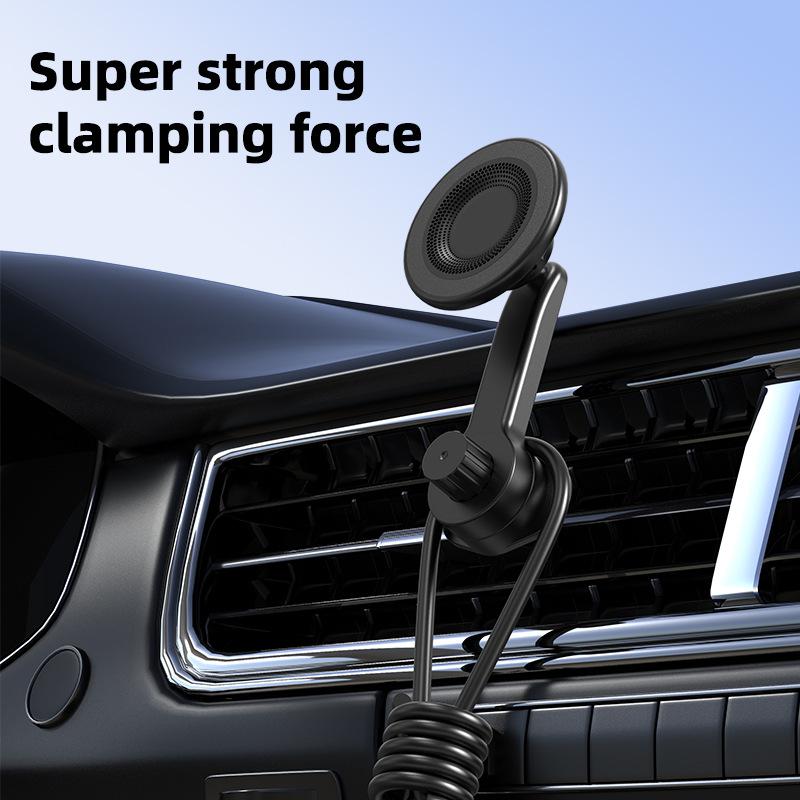Car magnetic phone holder, strong magnetic type, navigation holder