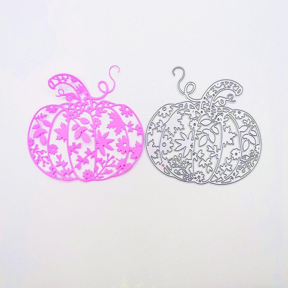 Halloween Horror Jack-o '-lantern Pattern Scrapbooking Craft Die 3D DIY Festival Card Making  Happy Halloween