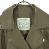 NEMIKA by Lellian Long sleeve leather Double riders jacket Sheep leather Women Used