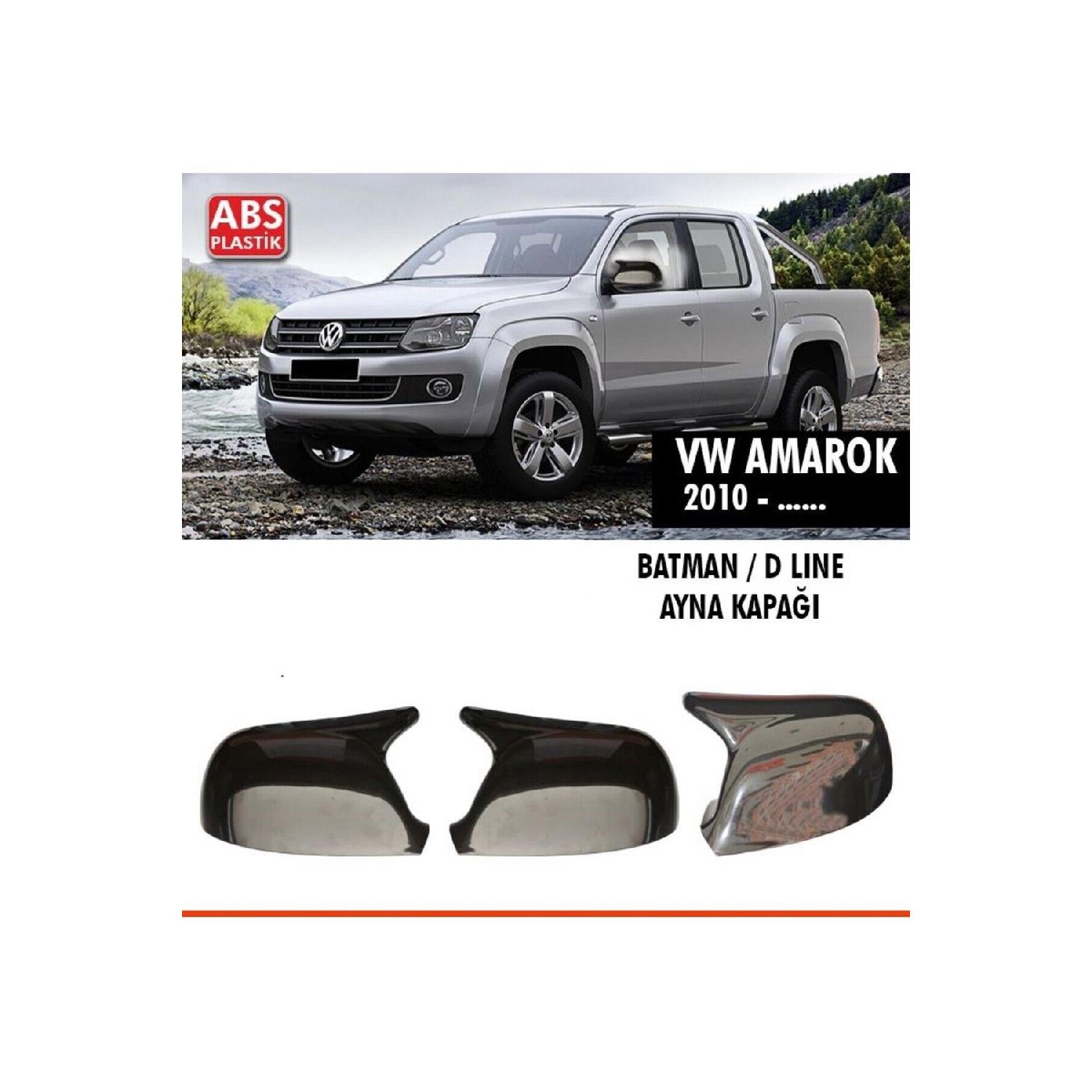 

Для Amarok Bat Batman Mirror Cover Plastic Glossy Black
