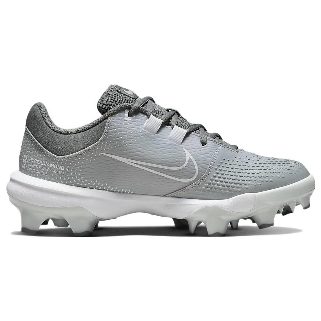 Nike Hyperdiamond 4 Pro MCS Wolfsgrau Weiß Damen Sneaker Cool-Grau Rein-Platin DC8990-012