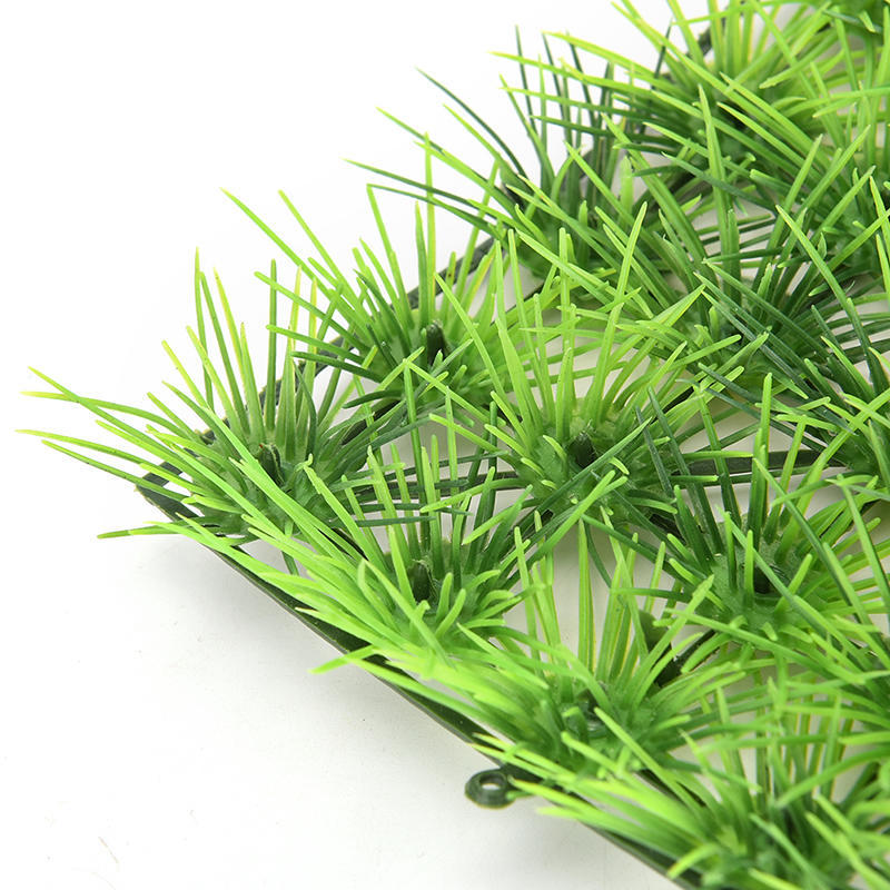 Artificial Water Aquatic Green Grass Plant Lawn Aquarium Fish Tank Landscape