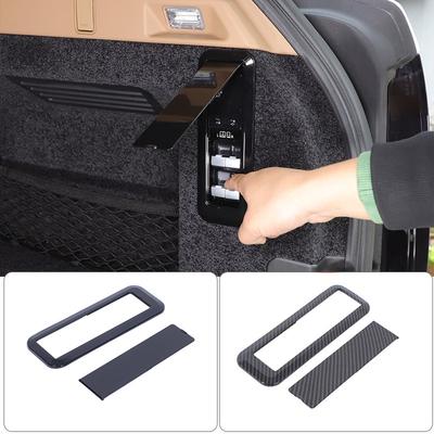 For Range Rover Vogue L460 2026-2026 ABS Car Trunk Seat Folding Button Anti Misoperation Cover Decorative Sticker Accessories