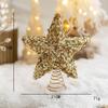 Goldfarbener Weihnachtsbaumschmuck – Hängende Kugeldekoration für Feiertage