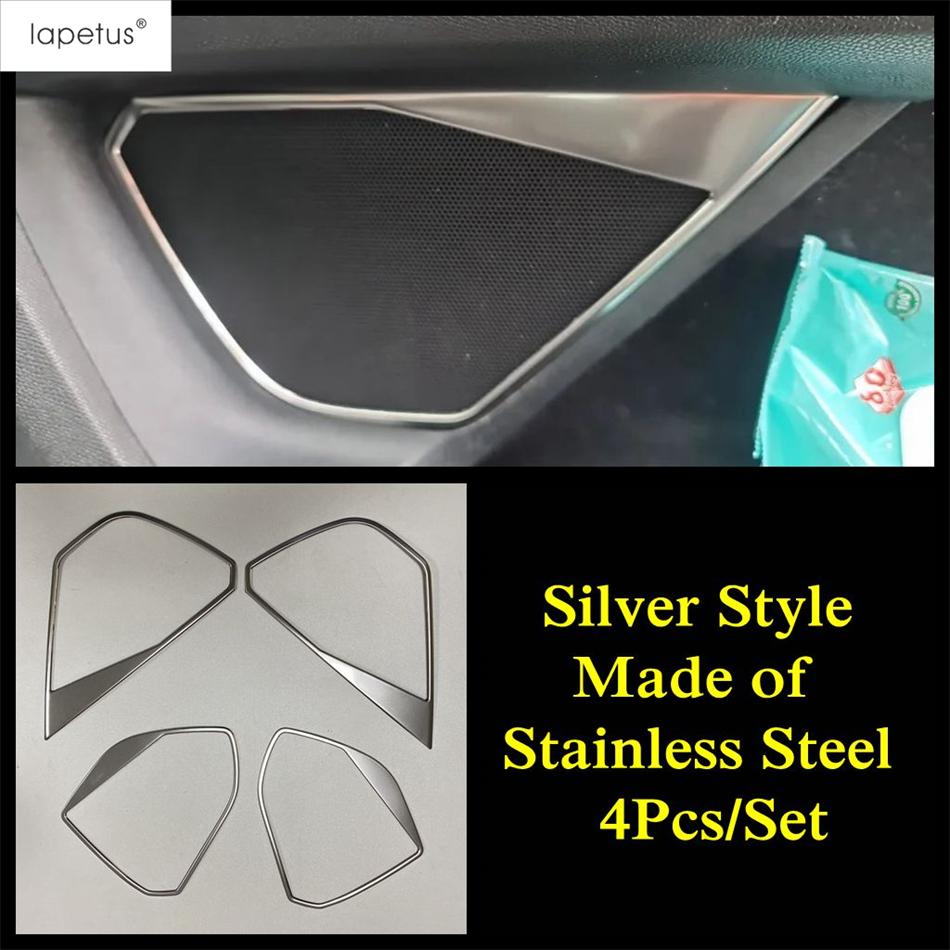 Capac Ornament Decorativ Cadru Difuzor Portieră Auto Sunet Audio Pentru Peugeot 3008 5008 GT 2017 - Accesorii Metalice Interior