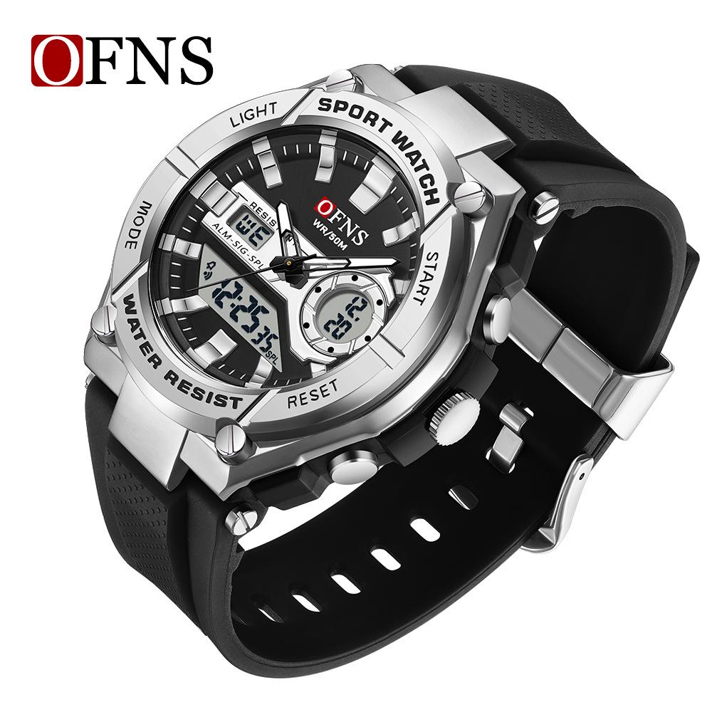 OFNS Trendy Multifunctional Sports Watch - Fashionable Electronic Student Watch