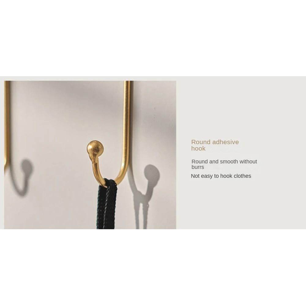 Nordic Style Hanging Key Holder Handmade Metal Storage Rack Iron Art Coat Hanger  Room Decorative