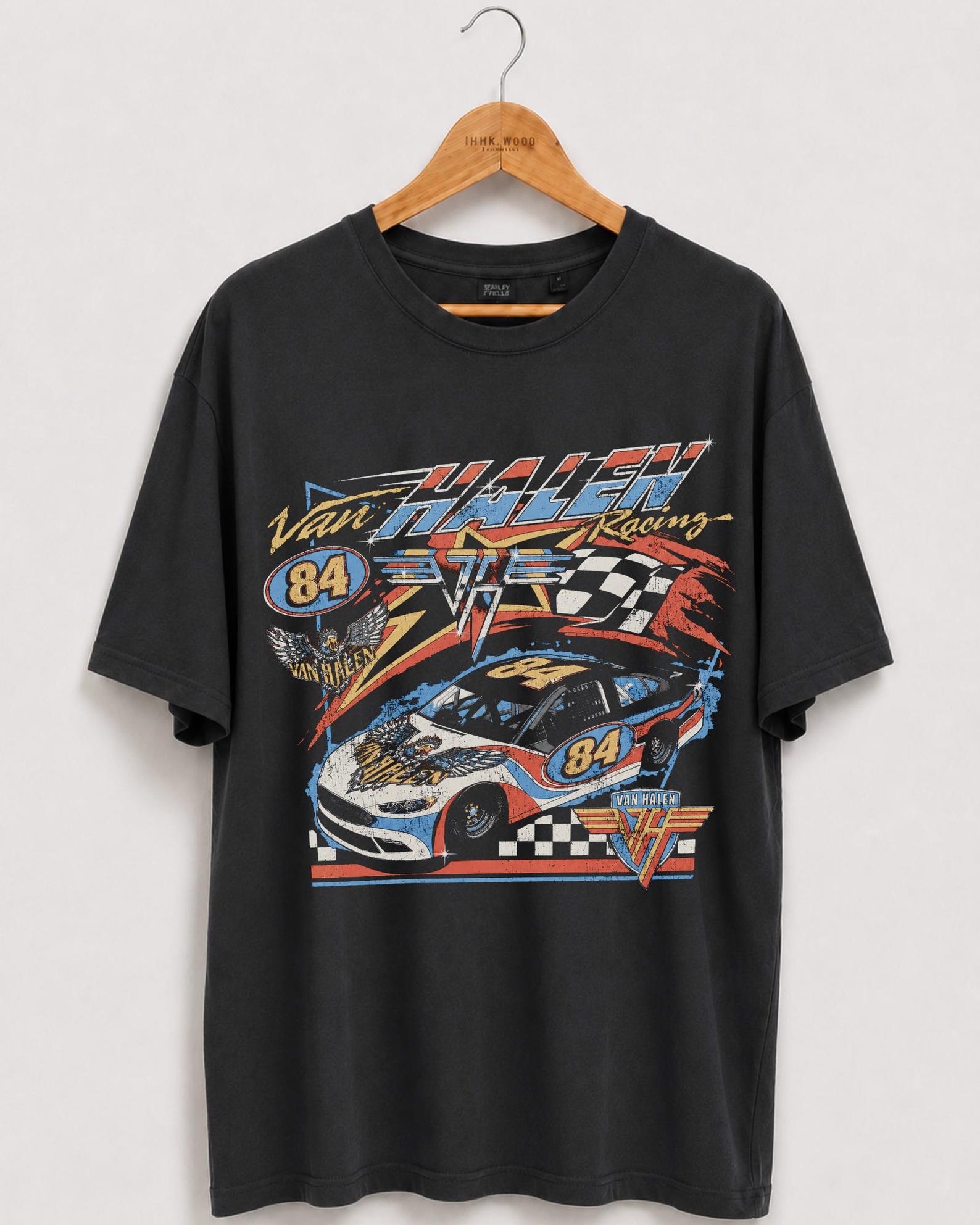 Unisex Vintage Race Car Graphic T-Shirt, Retro Racing Tee, Vintage T-Shirt S