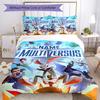 Warner Bros. Works (20) Customize Your Name Bedding Set Breathable Duvet Cover with Pillowcases Home Decoration Birthday Gift