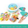 Kids' Magnetic Wooden Fishing Game - Cartoon Marine Life Educational Toy