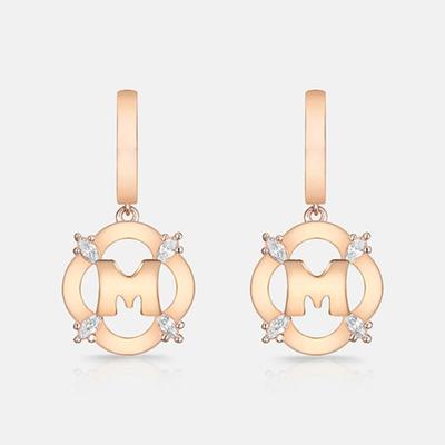 METROCITY JEWELRY M Basic Rose Earrings A243BE9011RPA