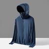Hooded Ice Silk UV Protection Jacket for Men & Women - Summer Breathable, Lightweight, and Sun Protection Clothing for Outdoor Activities
