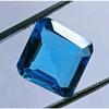 16+ Ct Natural London Blue Topaz Square Cut AAA Certified Loose Gemstone