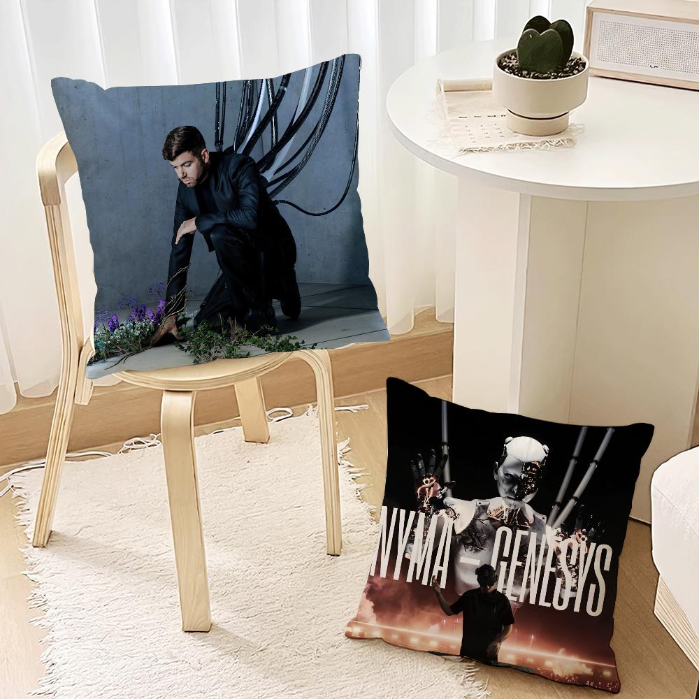 DJ AAnyma Producer Genesys Afterlife Pillow Case Living Room Accent Couch Back Support Square Lounge Restful Nap Companion ?