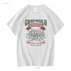 Griswold Illumination T-shirt Śmieszny Świąteczny Imprezowy Załoga Światła Film długi lub krótki rękaw vintage Prany moda Miękki
