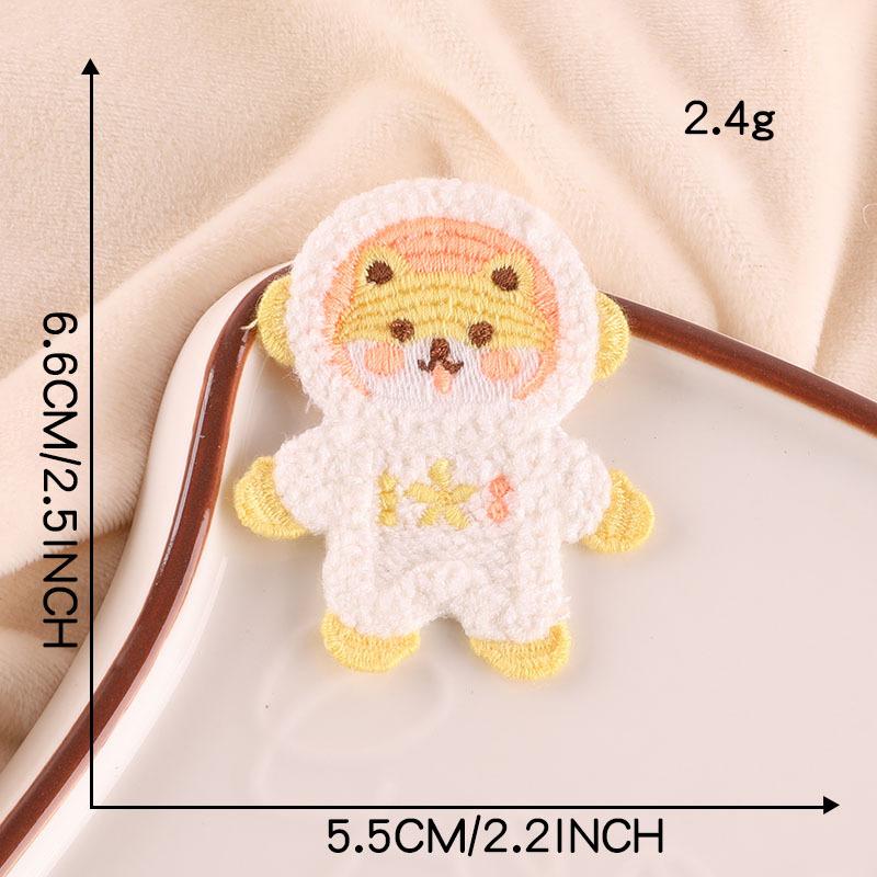 

Вышитая этикетка Милый астронавт Вышитая наклейка Сделай сам Аксессуары для ручного учета Аксессуары Нашивка-стикер Брошь Аксессуары для волос Тканевая наклейка G2R-C-2-3