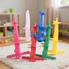 Durable Adjustable Plastic Umbrella Base; Anchor Spike for Beach and Patio; Garden Sun Shade Stand; Ground Fixing Auger.