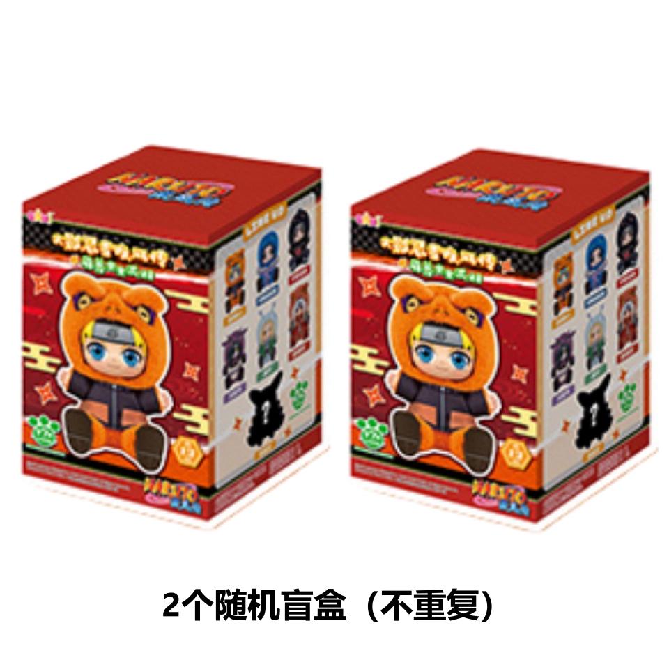 In Stock Eaki Naruto V2 Blind Box Shippuden Beast Party Pajamars Naruto kawai Anime Movable Figure Itachi Uzumaki Christmas Gift