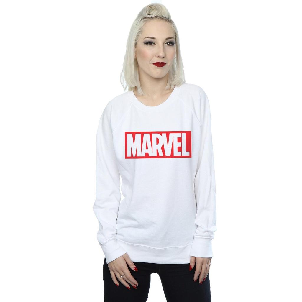 Marvel Comics Womens/Ladies Classic Logo Sweatshirt