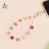 Putuo Mountain Blessing Phone Chain Keychain Cute Beaded Wrist Strap for Women Girls Best Friendship Birthday Gift for Her