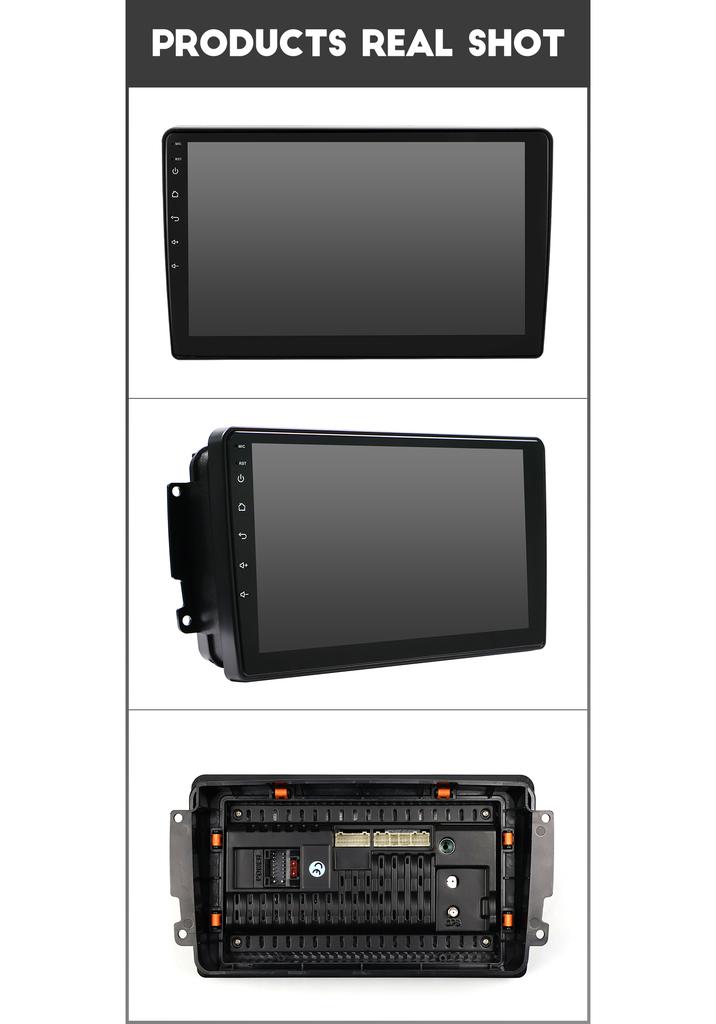 Car Radio Stereo With Mounting Frame For Mercedes-benz A-W168 Mercedes-benz C-W203