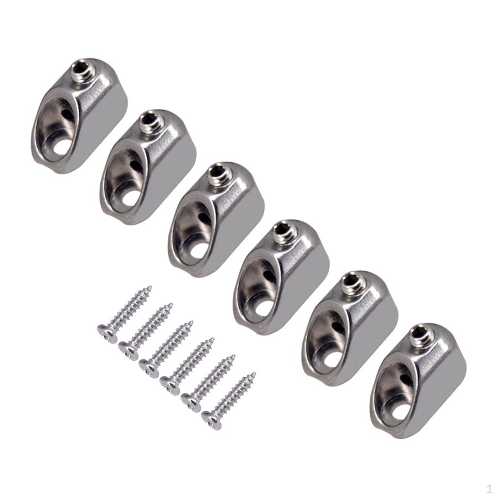6 Guitar Locking Nut Set with for Replacement