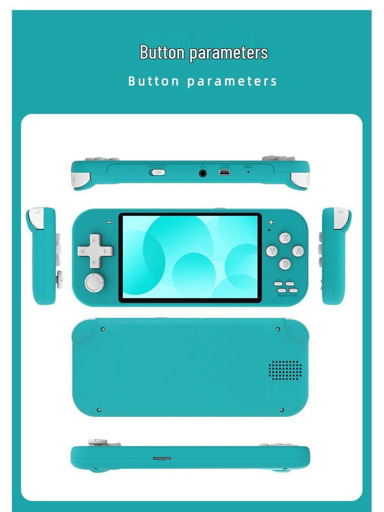 X20MINI Handheld Game Console for Kids - Mini PSP with GBA & Arcade Games, Non-SwitchLite.