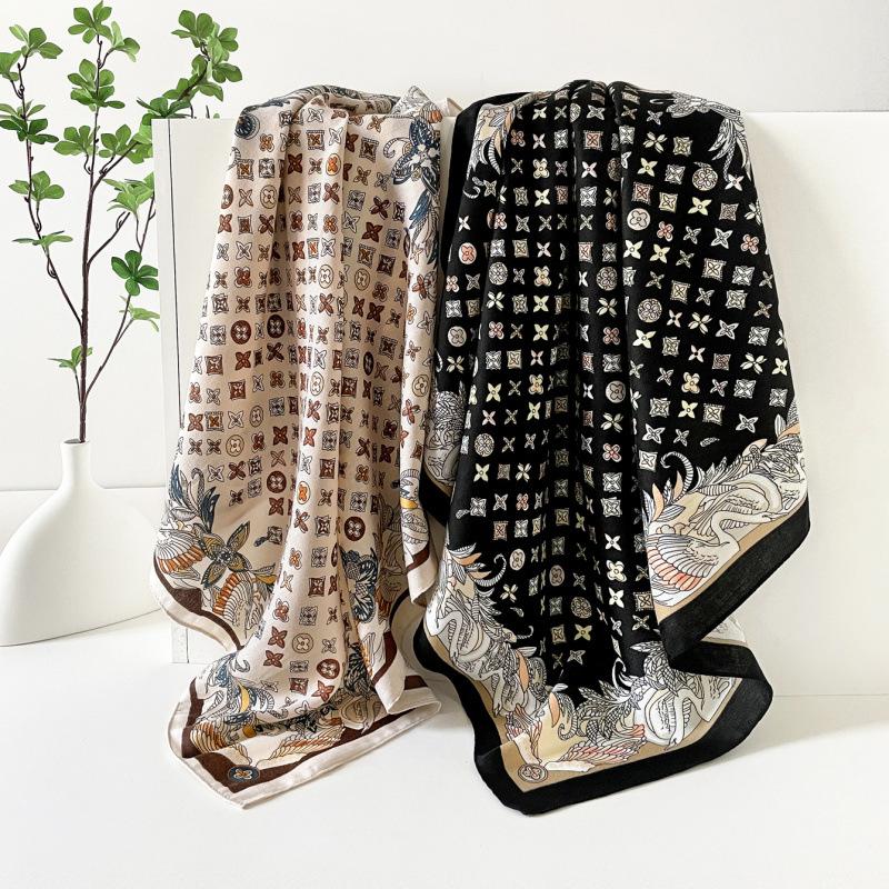 

Четыре сезона в наличии новый женский универсальный меховой шарф из искусственного кашемира теплый средний шарф шаль 70*70cm