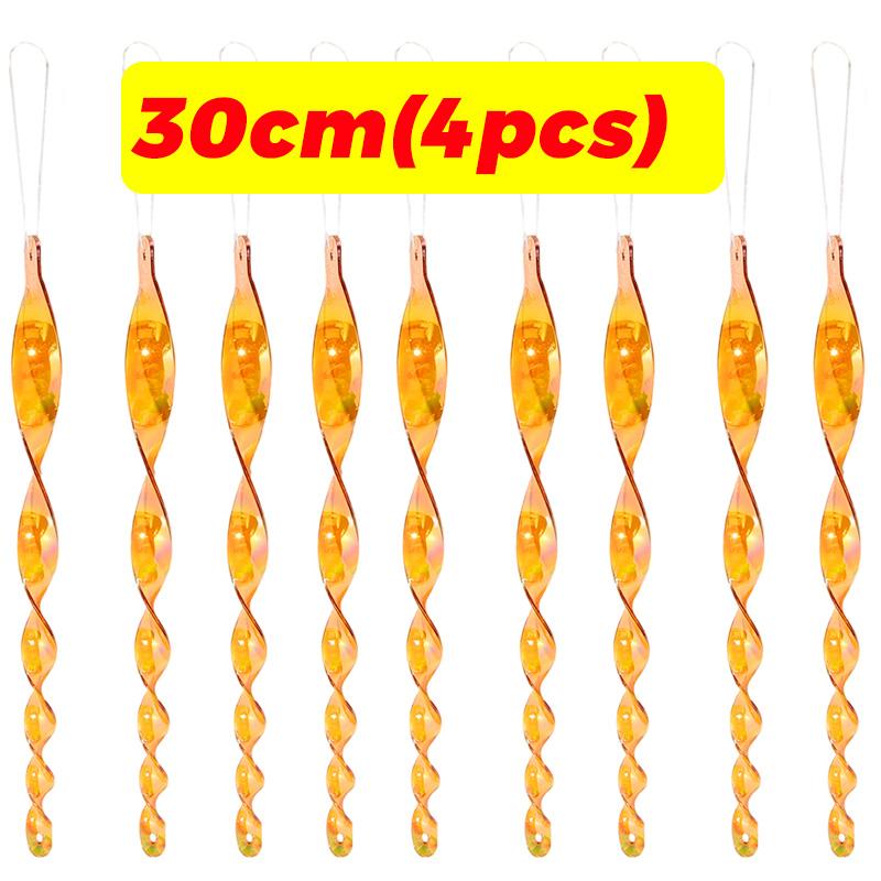 

Reflective Bird Repellent Wind Spiral Rotating Rods Hanging Ornaments Balcony Garden Decor Pigeons Birds Scare Repeller Sticks