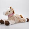 Adorable Horse Plush Toy Stuffed Animal Pillow Lifelike Home Decro Huggable Comfortable Floor Flat