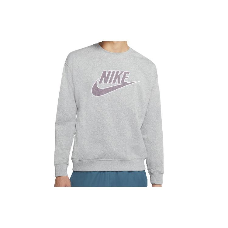 Nike Sportswear Round Neck french terry Gray Men s CU4508-063 XL
