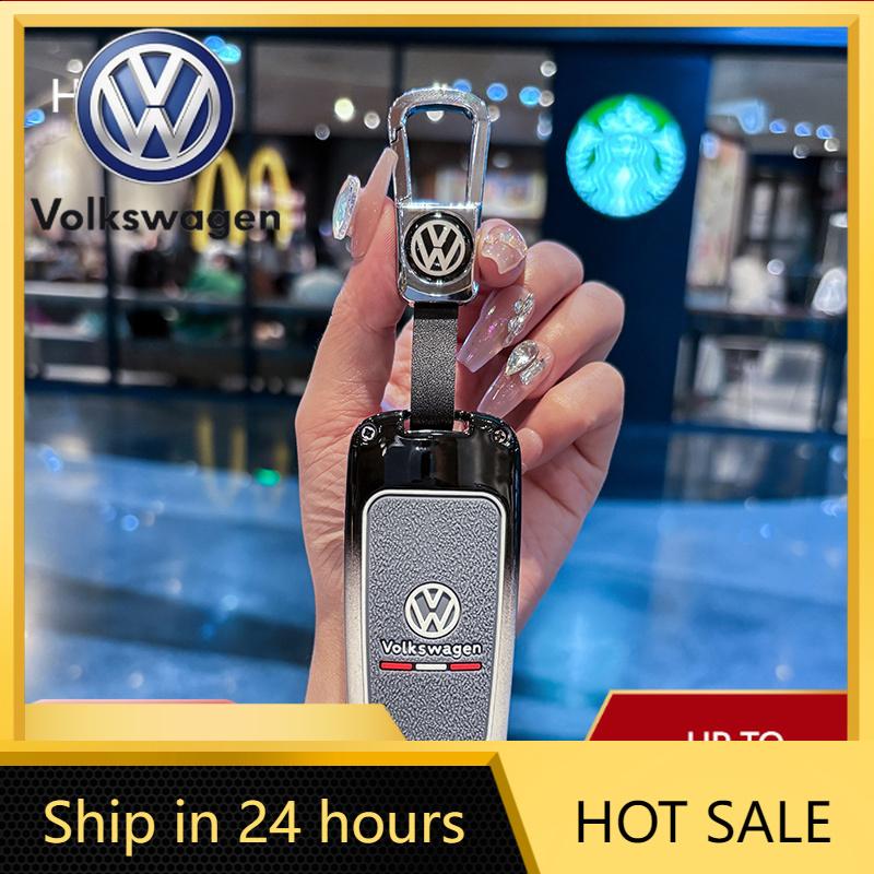 Valve Stems Caps For VOLKSWAGEN VW Car Key Case Cover Holder Shell For Volkswagen VW CC Passat B6 B7 Passat 3C CC Maogotan R36 B Zh8