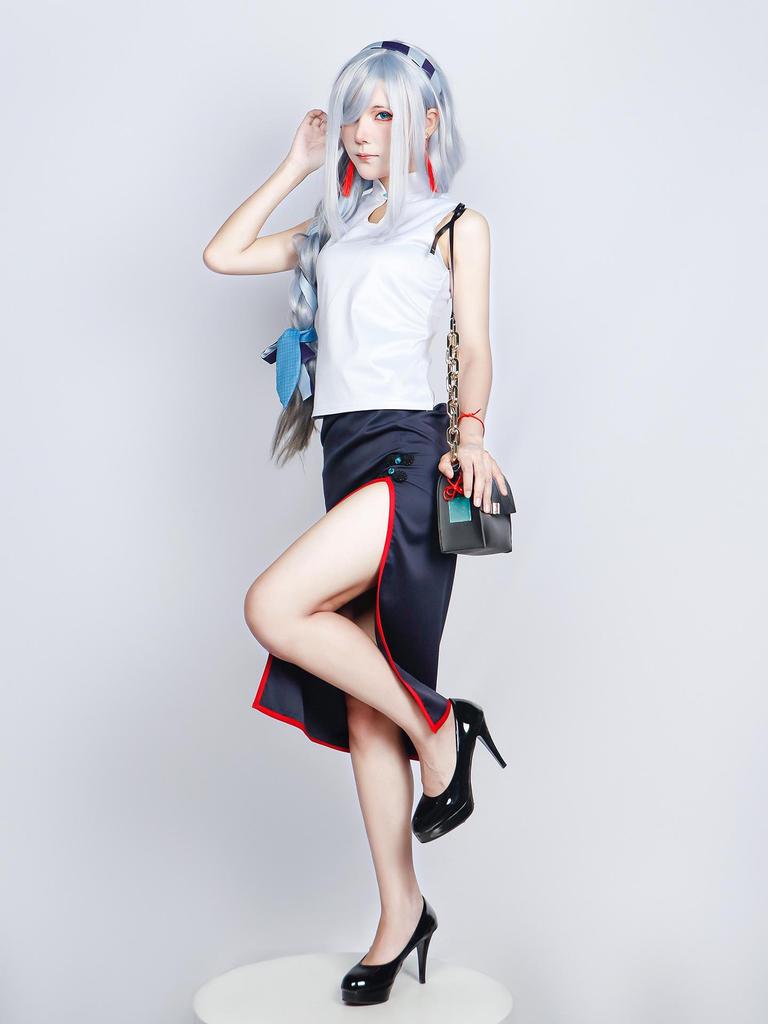 Ganyu & Shenhe Cosplay Costume - Fog City X Genshin Heytea Anime Design for Women