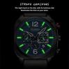 Curren 8398 Men's Multifunctional Leather Strap Calendar Watch