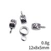 Birthday Gifts Jewelry Findings & Components Small Pendant Head Accessories Parts Women's Bag Findings For Diy