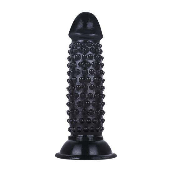 Anální kolík Silná přísavka Dildo Měkká a smyslná simulace Bump Design Penis Vtlačující Sex Dildo Žena Supply