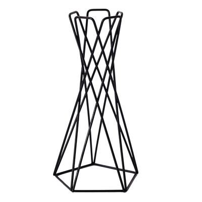 Porta piante ad aria in stile nordico Vasi da fiori in metallo Supporto geometrico in ferro Tillandsia Tavolo da tavolo Ornamenti da giardino per la casa