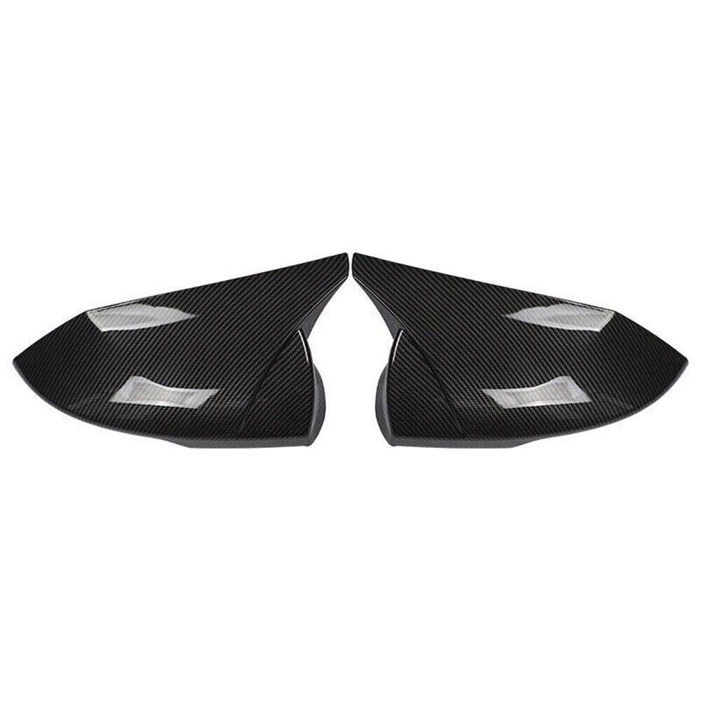 For Hyundai Elantra 2025 2025 Car Rearview Side Mirror Cover Wing Cap Exterior Sticker Door Rear View Case Trim Carbon Fiber