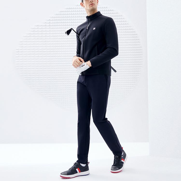 New FILA Athletics Jackets Men's Pitch Black A11M245501F-BK