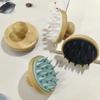 Shampoo Comb Hair Shower Brush Soft Silicone Bristles Scalp Massager Deep Cleaning Head Massage Hair
