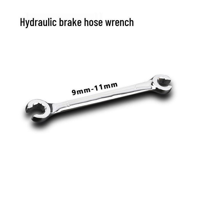 Double-Ended Hydraulic Brake Hose Wrench for Disassembly