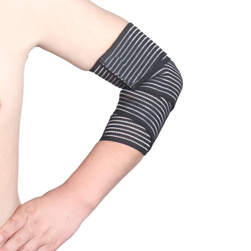 Elastic Sports Wrap: Wrist, Ankle, Knee, and Thigh Support Brace for Fitness and Running