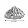 10 Stück Wiederverwendbare Aluminiumfolie Elastische Schüsselabdeckungen Frischhalte-Lebensmittelversiegelungsabdeckungen Langlebige Schüsseldeckel für Zuhause Küche BBQ Picknick