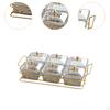 Candy Nut Serving Container, Dried Fruit Tray with Lid and