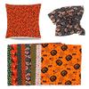 LIOOBO Halloween Cut Patchwork Fabric DIY Cotton Home 8 Pieces Fabric, Cloth, Fabric, Scraps, Set, Crafts, Pumpkin, Skeleton, Bat, Fabric, Handmade,