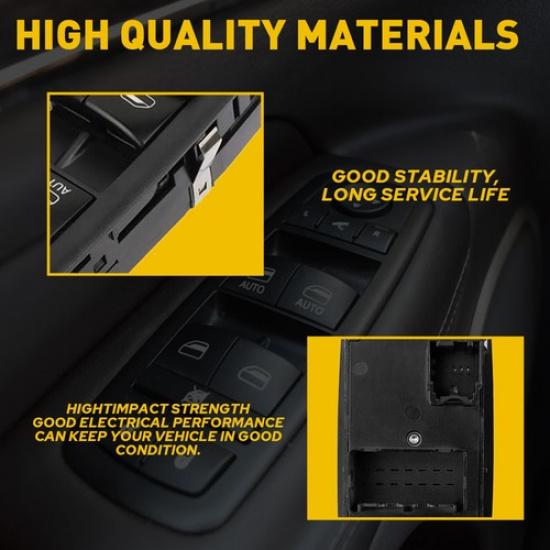 Master Power Window Switch For 12-16 Chrysler Town & Country Dodge Grand Caravan