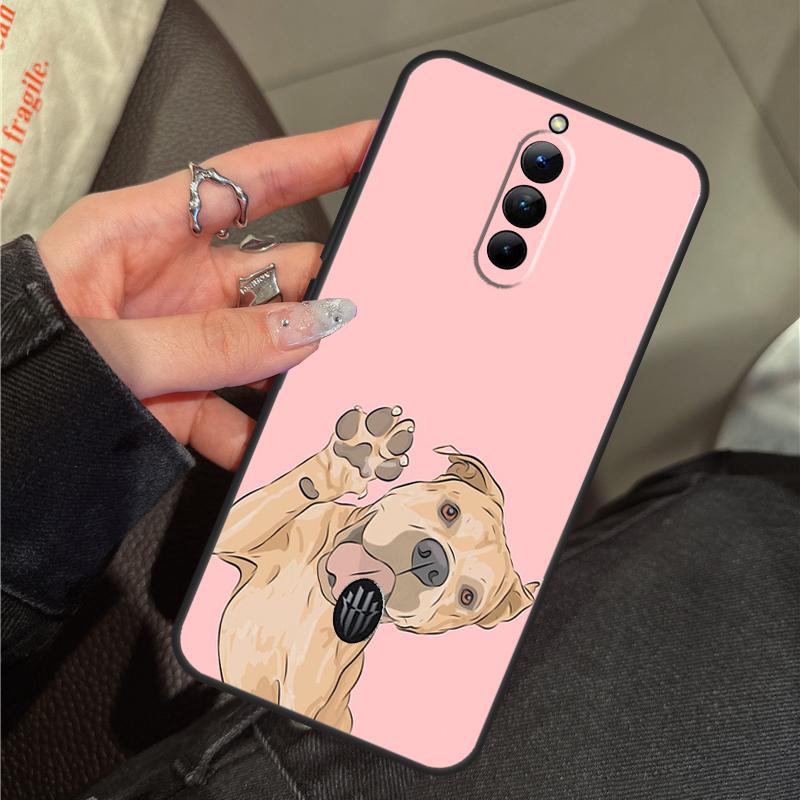 

Pitbull Dog Case For ZTE Nubia RedMagic 11 10 Pro Plus 9 8 9S 8S 10S Pro 5G 5S 6S 7S 6 7 Pro 11 Air Cover Red Magic 6Pro
