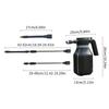 2L Electric Sprayed Bottle With Long Handle For Garden And Indoor Plant Flowers Watering Plastic Lightweight Design