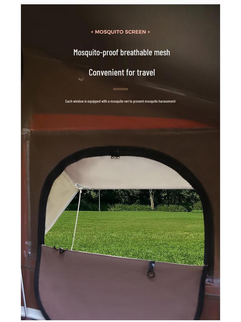 Fully Automatic Hard Shell Roof Tent for SUVs and Camping Vehicles